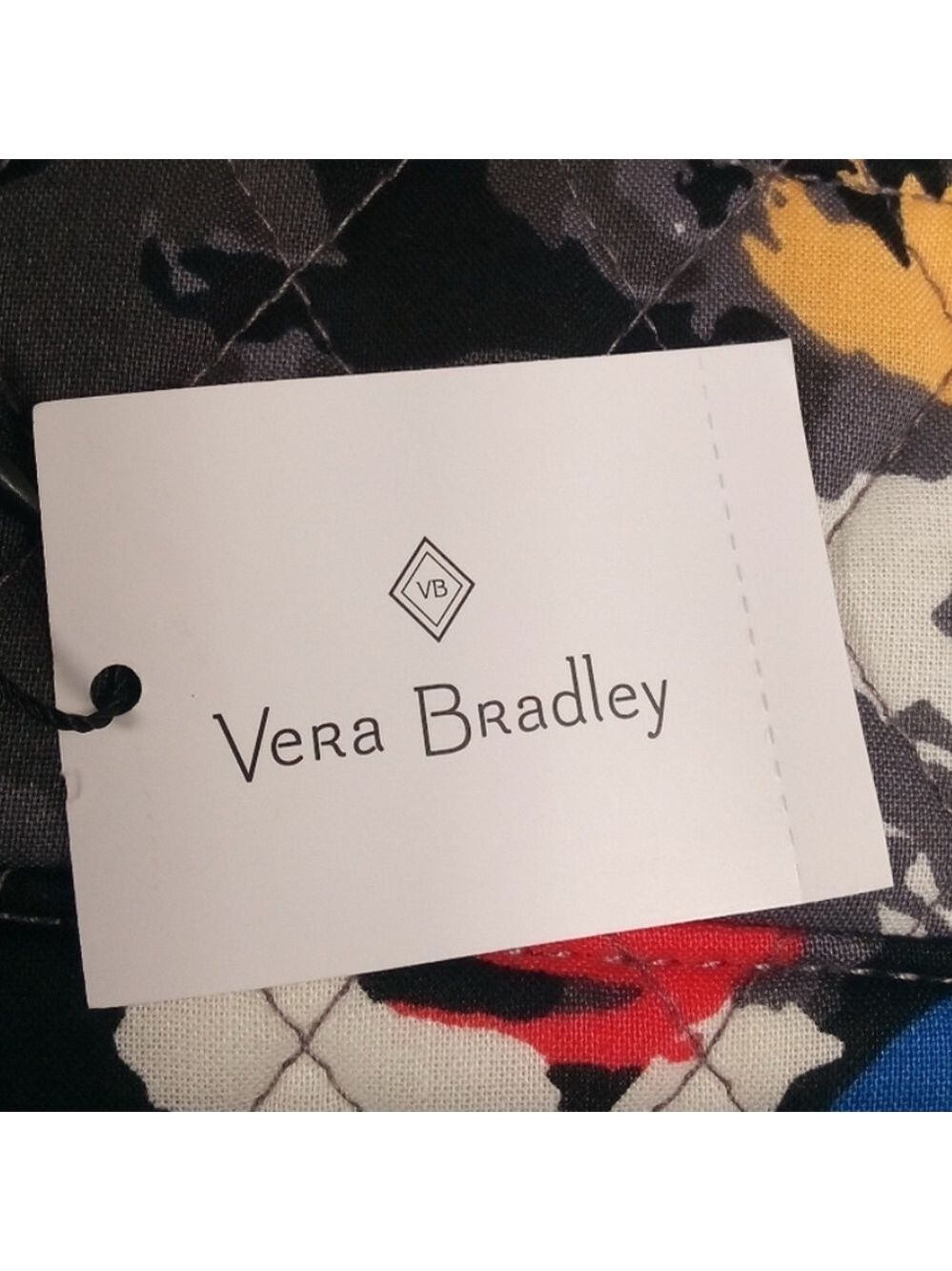 NEW NEW Vera Bradley Euro Wallet Splash Floral Quilted Cotton Wallet NWT - Picture 3 of 12